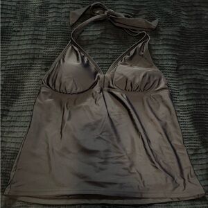 Catalina Black Halter Swim top